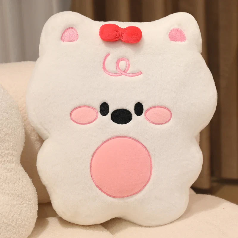 Cute Animal(Dog/Pig/Penguin/Mouse/Bear/Capybara) Plush Pillow Toys 40cm