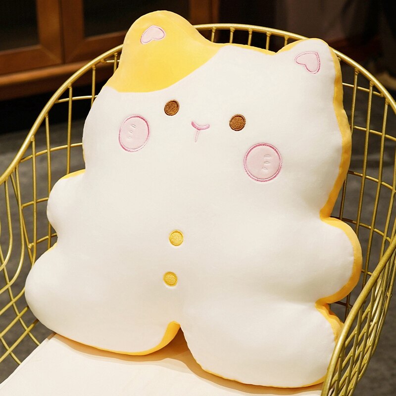Cat Pillow Plush Toys With/Without Blanket 40/45cm