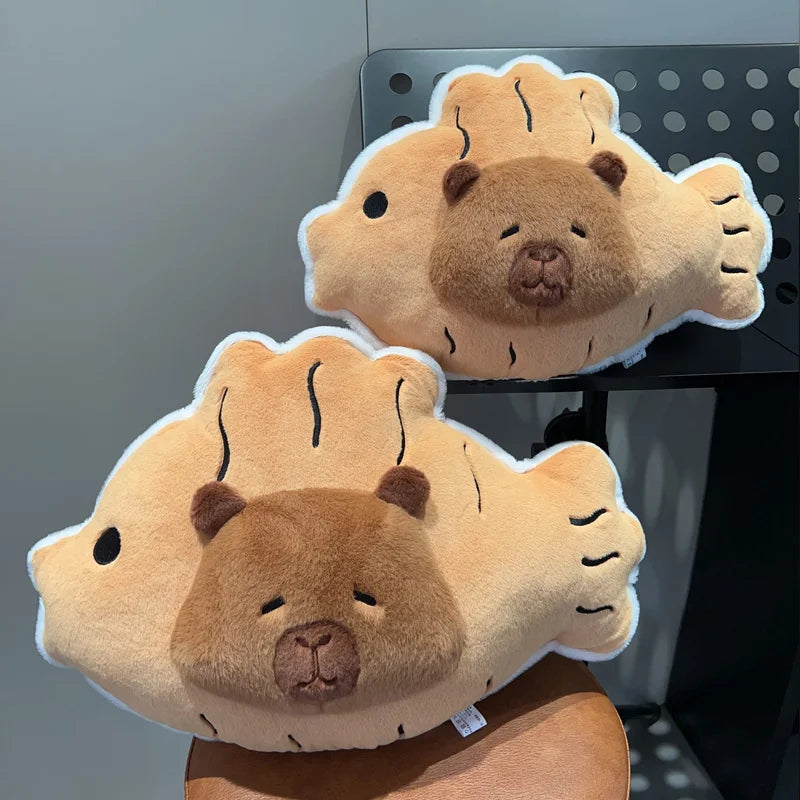 Cute Capybara Taiyaki (Japanese fish-shaped cake) Plush Toys 40/50cm