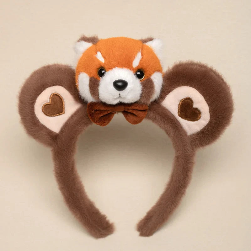 Cute/Kawaii Red Panda Plush Headband - 2 Styles