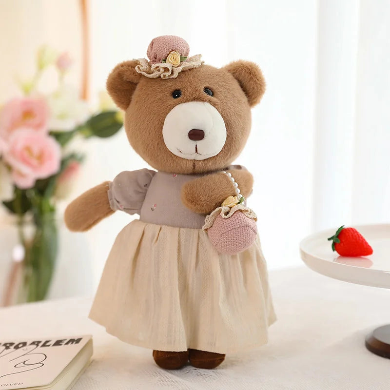 Cute Rabbit/Bear (Dress-up) Plush Toys 28cm - 6 Styles