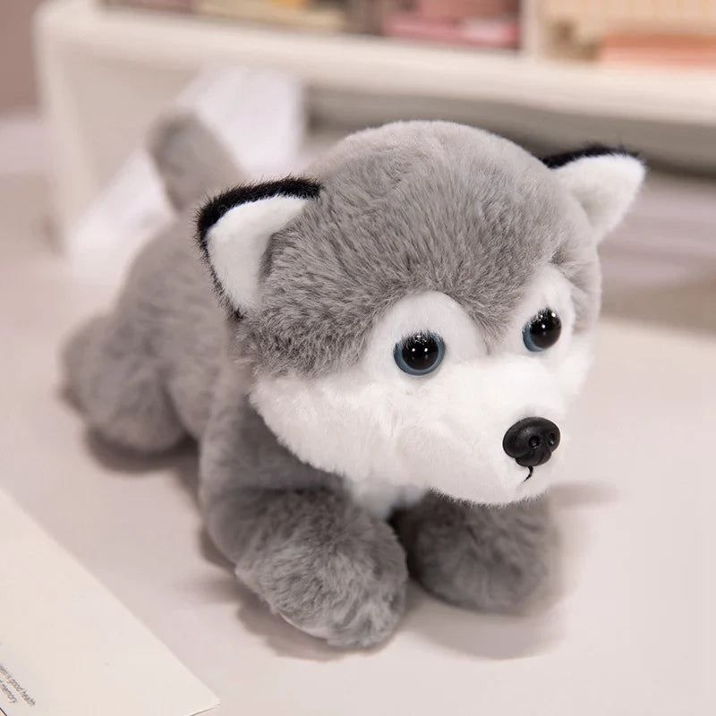 Cute Dog Plush Toys 23-25cm - Husky/Corgi/Pug/Beagle/German Shepherd/Bulldog
