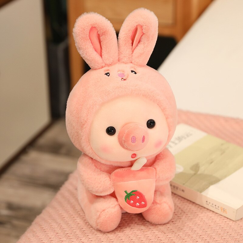 Kawaii Cosplay Pig Plush Toys 25/30cm