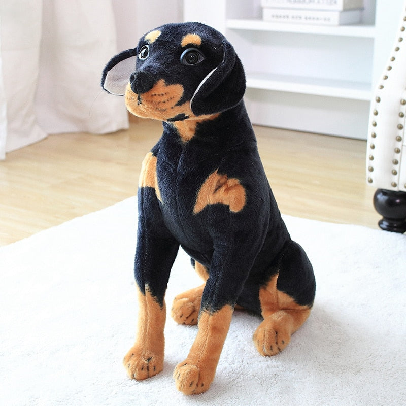 Dog (Lifelike Doberman) Plush Toys 23-66cm