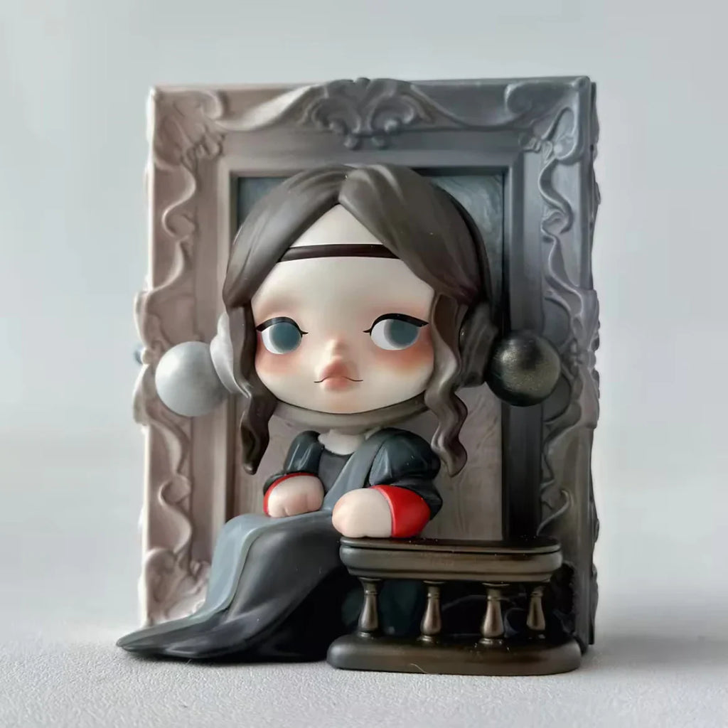 Skullpanda Mona Lisa Figure