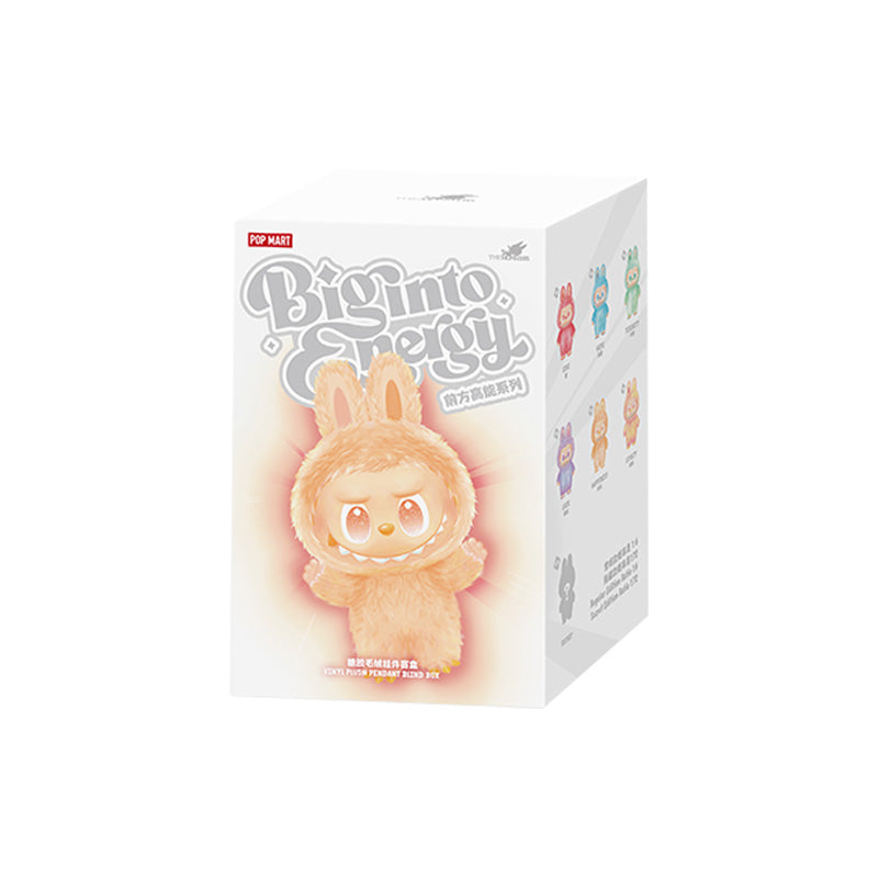 POPMART Labubu Big into Energy Series-Vinyl Plush Pendant Blind Box 100% Authentic