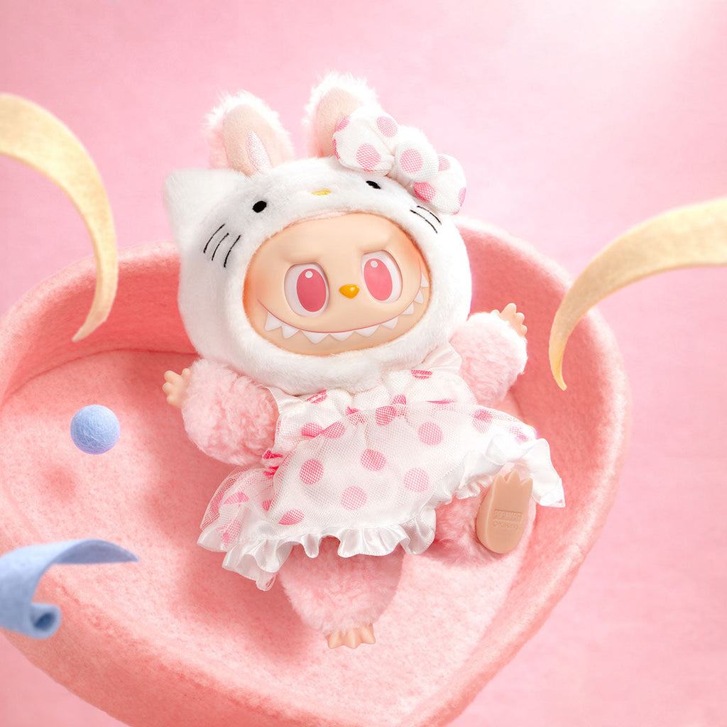 THE MONSTERS Labubu × Hello Kitty and Friends Series-Vinyl Plush Pendant Blind Box