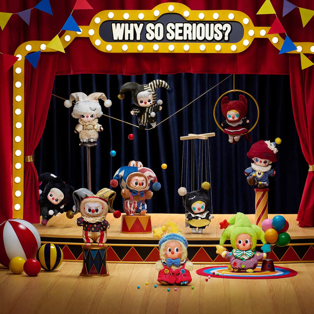 POPMART WHY SO SERIOUS Series-Vinyl Plush Pendant Blind Box