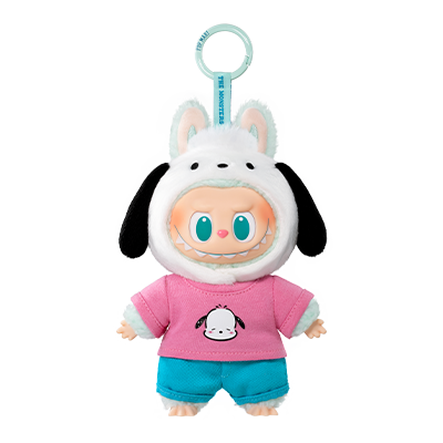 THE MONSTERS Labubu × Hello Kitty and Friends Series-Vinyl Plush Pendant Blind Box